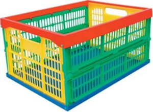 Ящик пластиковий перфорований складний IL-PE 473х347х233 мм
