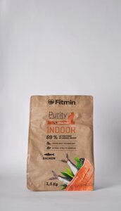 Сухий корм Fitmin Purity Indoor для кішок, що живуть в приміщенні з лососем 1,5 кг в Закарпатській області от компании Grand Eco Trade