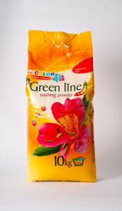 Пральний порошок Green Line 10 кг для кольорових речей в Закарпатській області от компании Grand Eco Trade