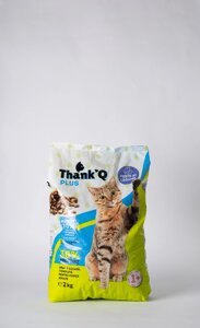 Корм для котів Thank'Q Plus риба 2 кг в Закарпатській області от компании Grand Eco Trade