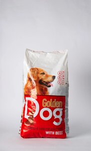 Сухий корм для собак Golden Dog Голден Дог з яловичиною 10 кг