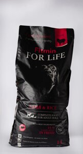 Сухий корм Fitmin Premium For Life Lamb & Rice для дорослих собак всіх порід з ягнятком та рисом 14 кг