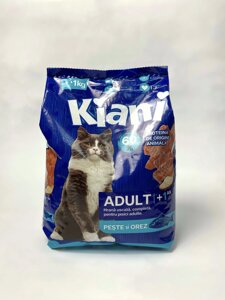 Сухий корм для дорослих котів Kiani 1 кг