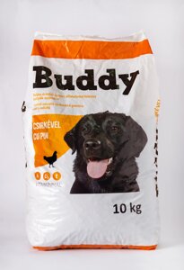 Сухий корм для собак Buddy курка 10 кг