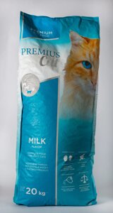 Сухий корм для кішок Fitmin Premius з молоком 20 кг