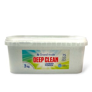 Пральний порошок Grand Trade Deep Cleen універсальний 3 кг в Закарпатській області від компанії Grand Eco Trade