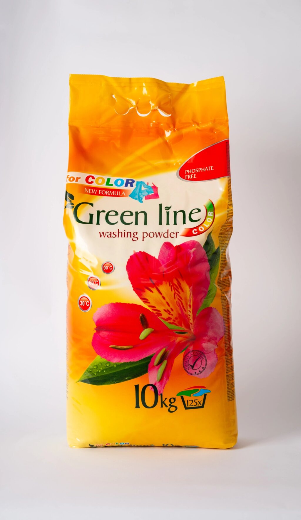 Пральний порошок Green Line 10 кг для кольорових речей від компанії Grand Eco Trade - фото 1