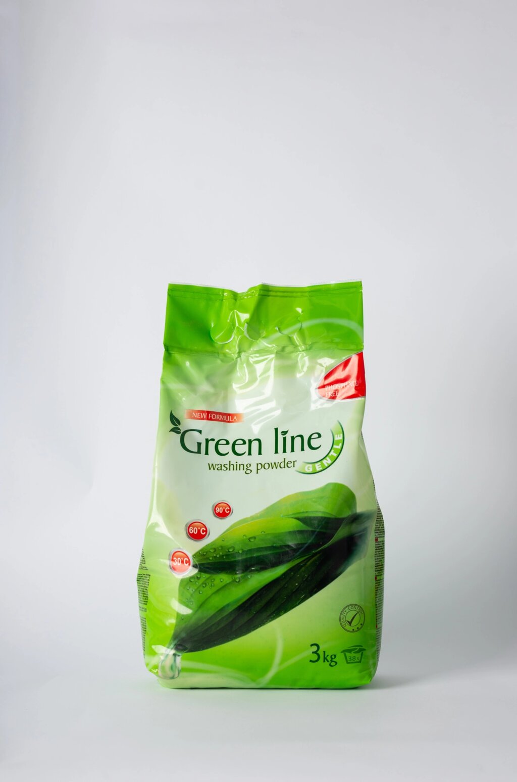 Пральний порошок Green Line 3 кг для білих речей від компанії Grand Eco Trade - фото 1