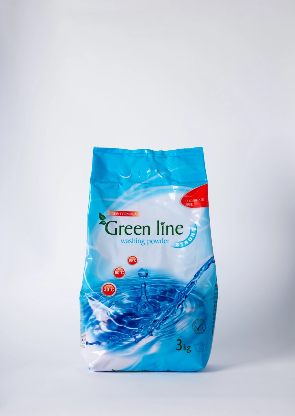 Пральний порошок Green Line 3 кг універсальний від компанії Grand Eco Trade - фото 1