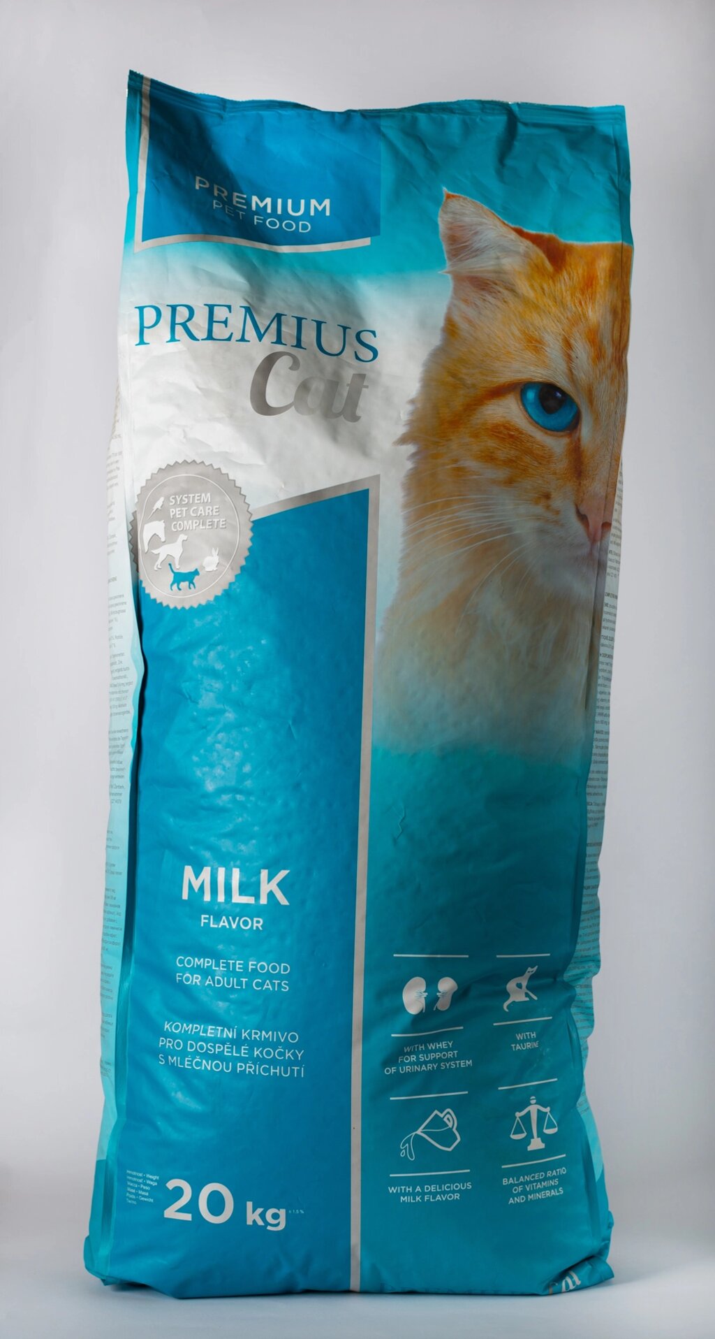 Сухий корм для кішок Fitmin Premius з молоком 20 кг від компанії Grand Eco Trade - фото 1
