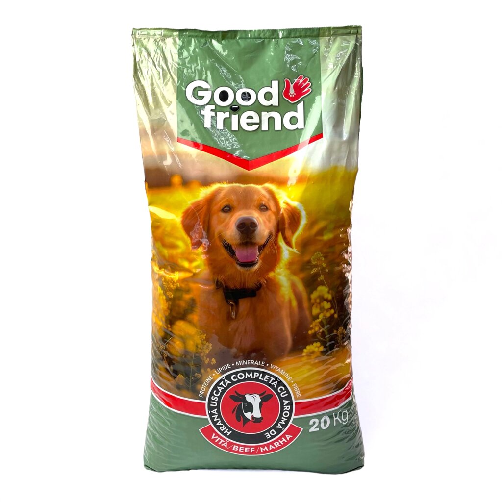 Сухий корм для собак Good Friend 20 кг яловичина від компанії Grand Eco Trade - фото 1