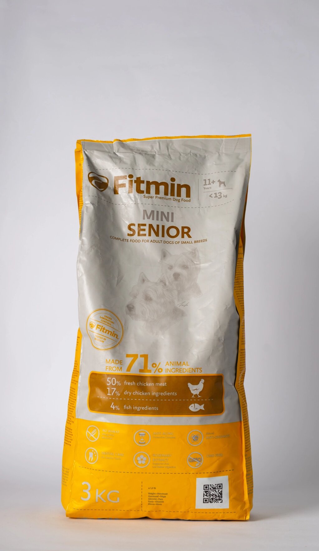 Сухий корм Fitmin для літніх собак дрібних порід від 11 років 3 кг від компанії Grand Eco Trade - фото 1