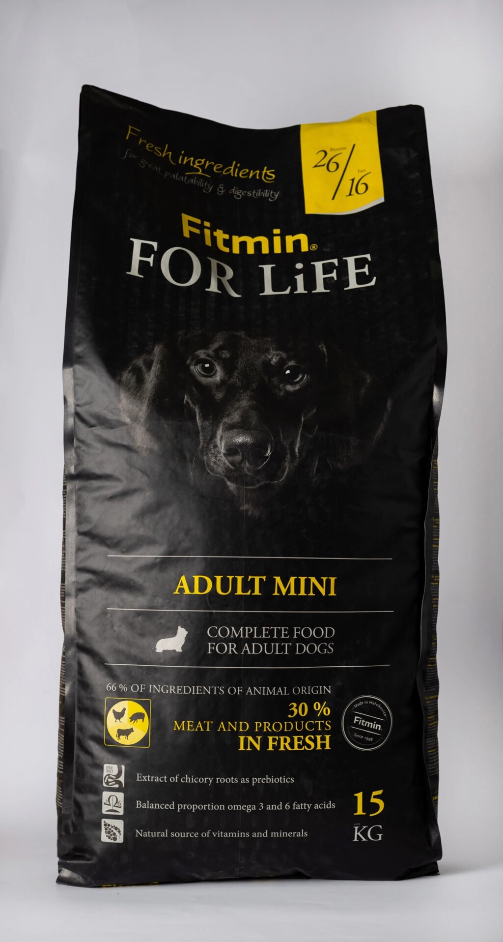 Сухий корм Fitmin For Life Adult Mini для дорослих собак дрібних порід 15 кг від компанії Grand Eco Trade - фото 1