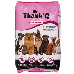 Сухий корм для дорослих собак усіх порід Thank'Q Standard 10 кг ягня