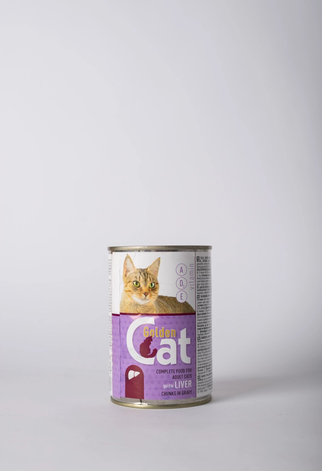 Вологий корм для котів Golden Cat 415 г печінка від компанії Grand Eco Trade - фото 1
