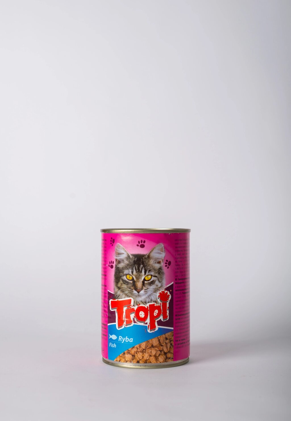 Вологий корм для котів Tropi з рибою 415 гр від компанії Grand Eco Trade - фото 1