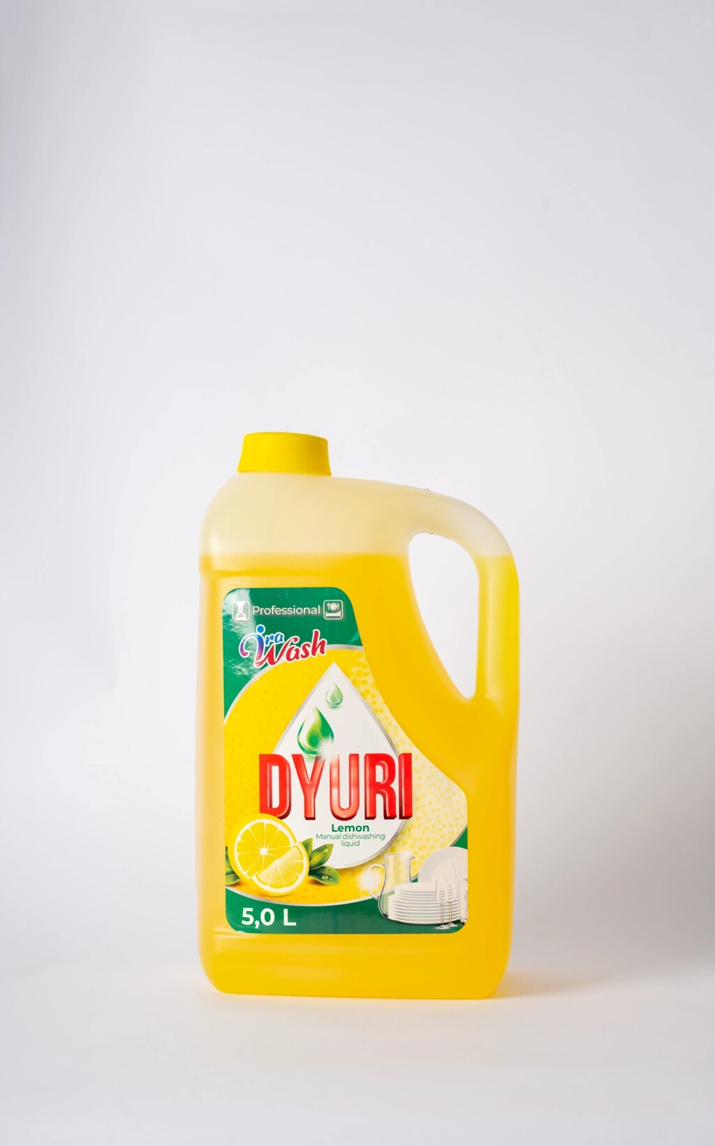 Засіб для миття посуду Ira Wash Dyuri лимон 5 л від компанії Grand Eco Trade - фото 1