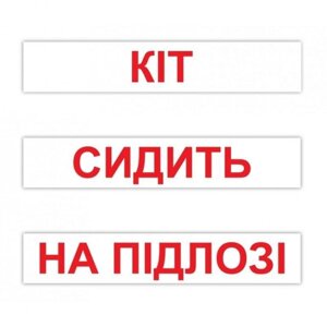 Читання за Доманом. Великі картки Домана. 120 карток