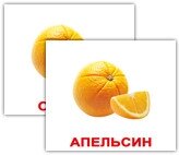 Фрукти / Fruit МІНІ 40. Картки Домана від компанії Інтернет-магазин "Книжник" - фото 1