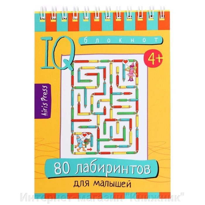 Розумний блокнот. 80 лабіринтів для малюків 4+ від компанії Інтернет-магазин "Книжник" - фото 1