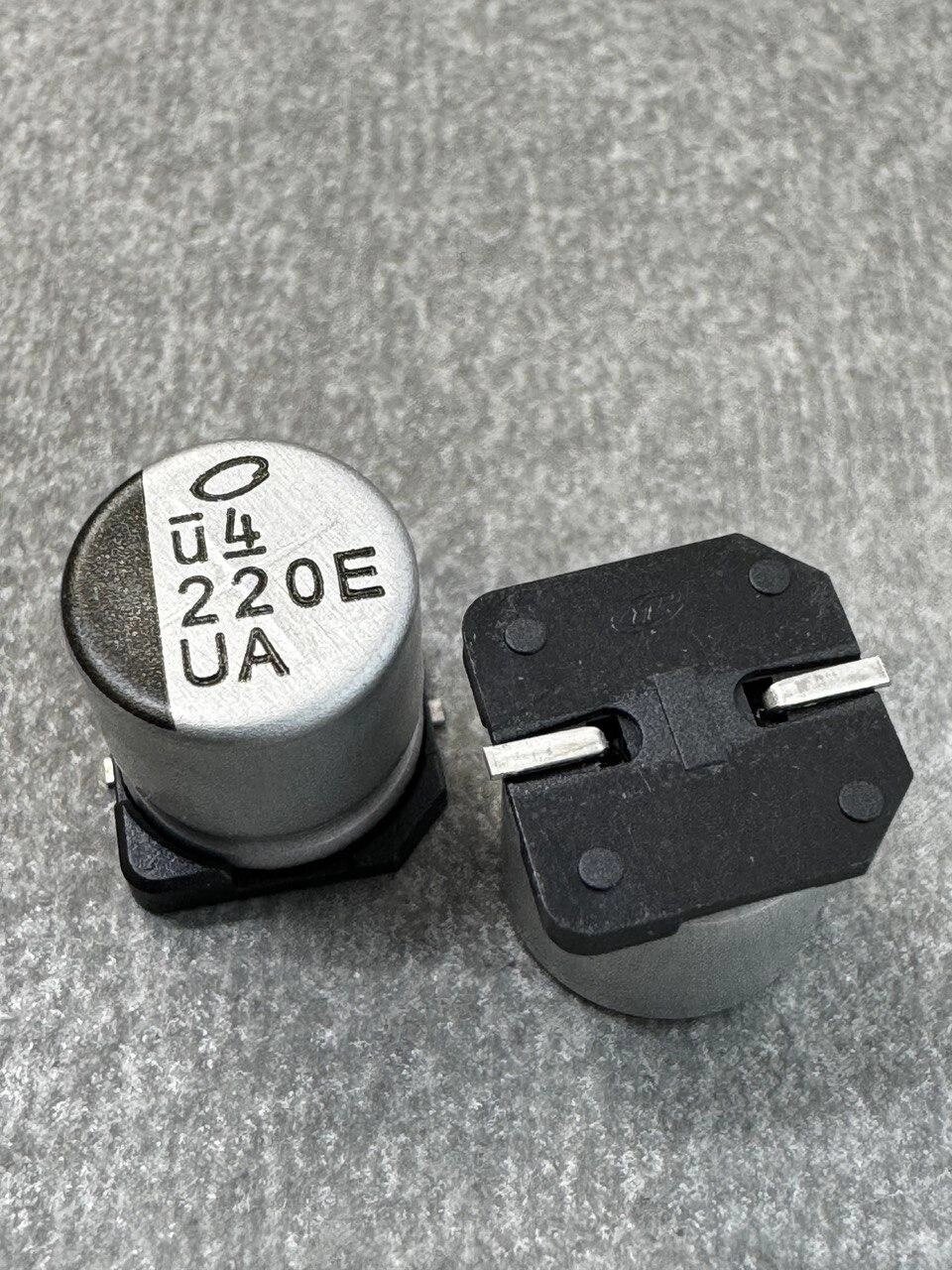 Конденсатор електролітичний 220uf 25V,105C, (10x10) від компанії Інтернет-магазин Import Time - фото 1