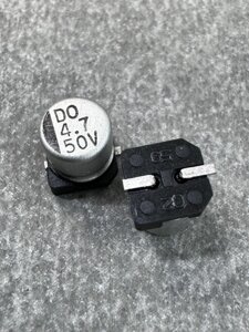 Конденсатор електролітичний 4.7uf 50V,105C, (5x5)