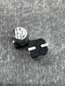 Конденсатор електролітичний 4.7uf 35V,105C, (4x5)