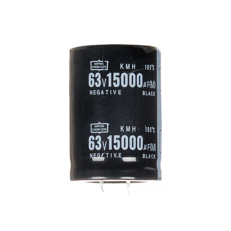 Конденсатор електролітичний 15000 мк. Ф x 63В, 105 °C, 35x50 - характеристики