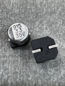 Конденсатор електролітичний 33uf 35V,105C, (6x5)