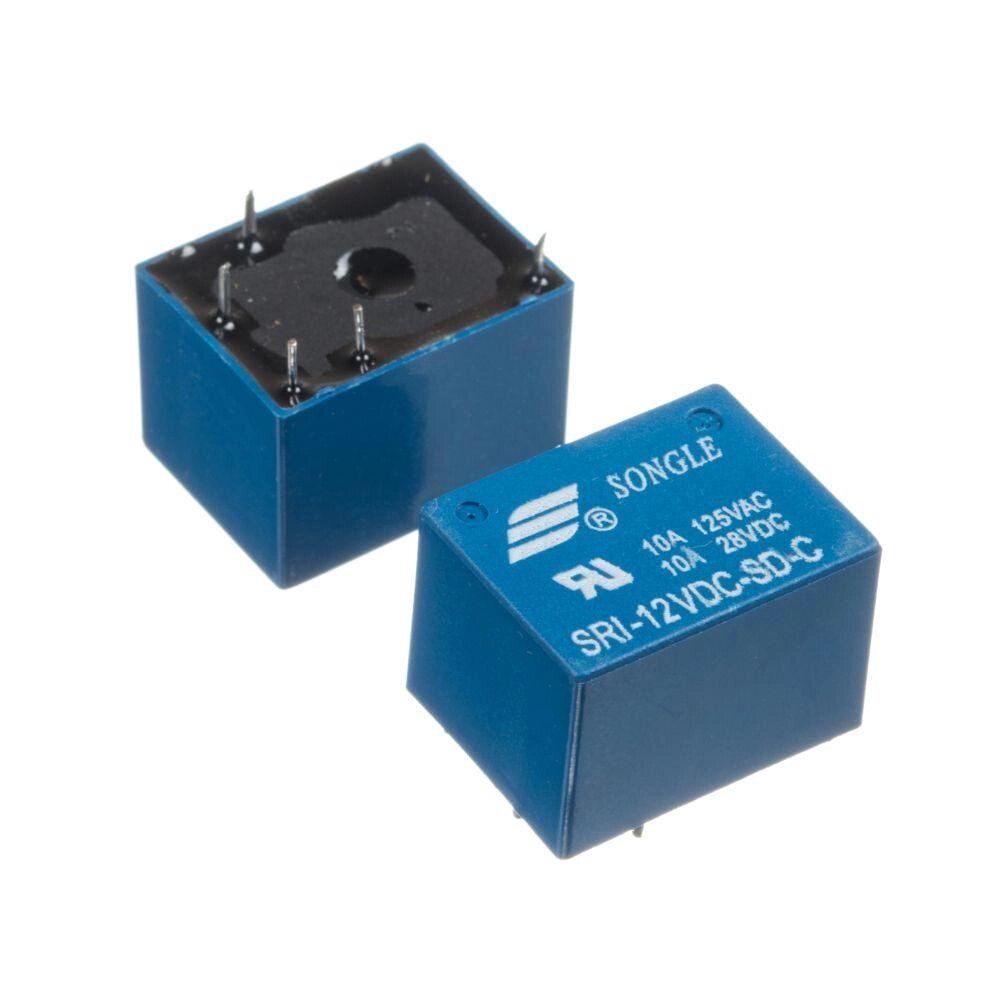 Реле 12V 10A 5pin (1 open 1 close) SRI-12VDC-SD-C від компанії Інтернет-магазин Import Time - фото 1