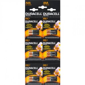 Батарейка R03 мізинчик лужна Duracell (2/12)