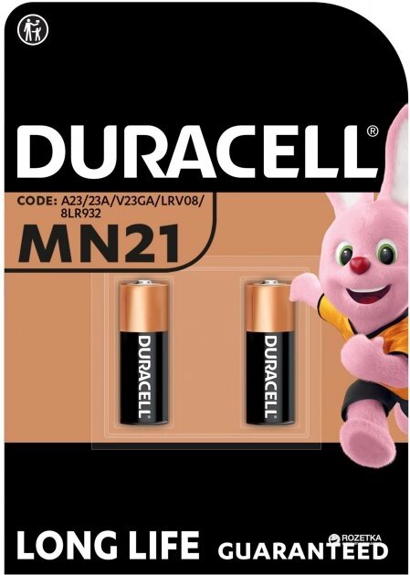 Батарейка A23 MN21 Duracell (2/20) від компанії Канц Плюс - фото 1