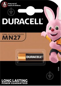 Акумулятор A27 MN27 Duracell (1/10)