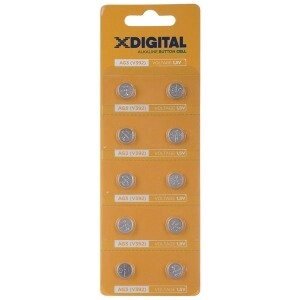 Батарейка AG3 (для ПУ) Alkaline X-Digital (10)