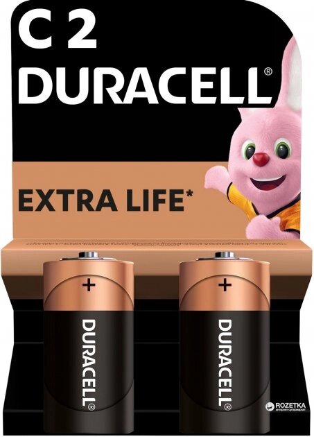 Батарейка LR14 бочка Duracell (2/20) від компанії Канц Плюс - фото 1