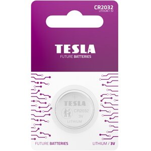 Батарейка таблетка CR2032 TESLA літієва за 1 шт (10)