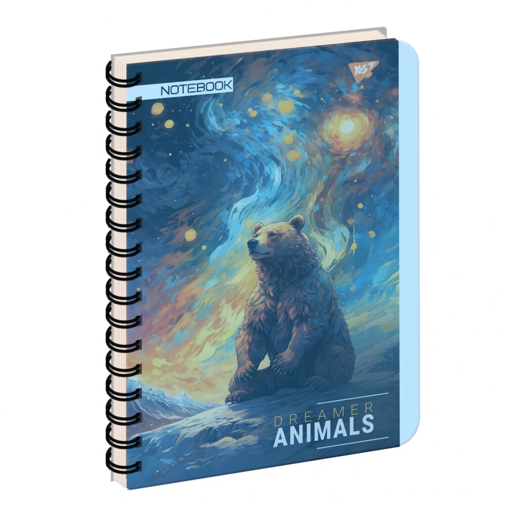 Блокнот А4 144 арк з розд Dreamer animals Yes від компанії Канц Плюс - фото 1