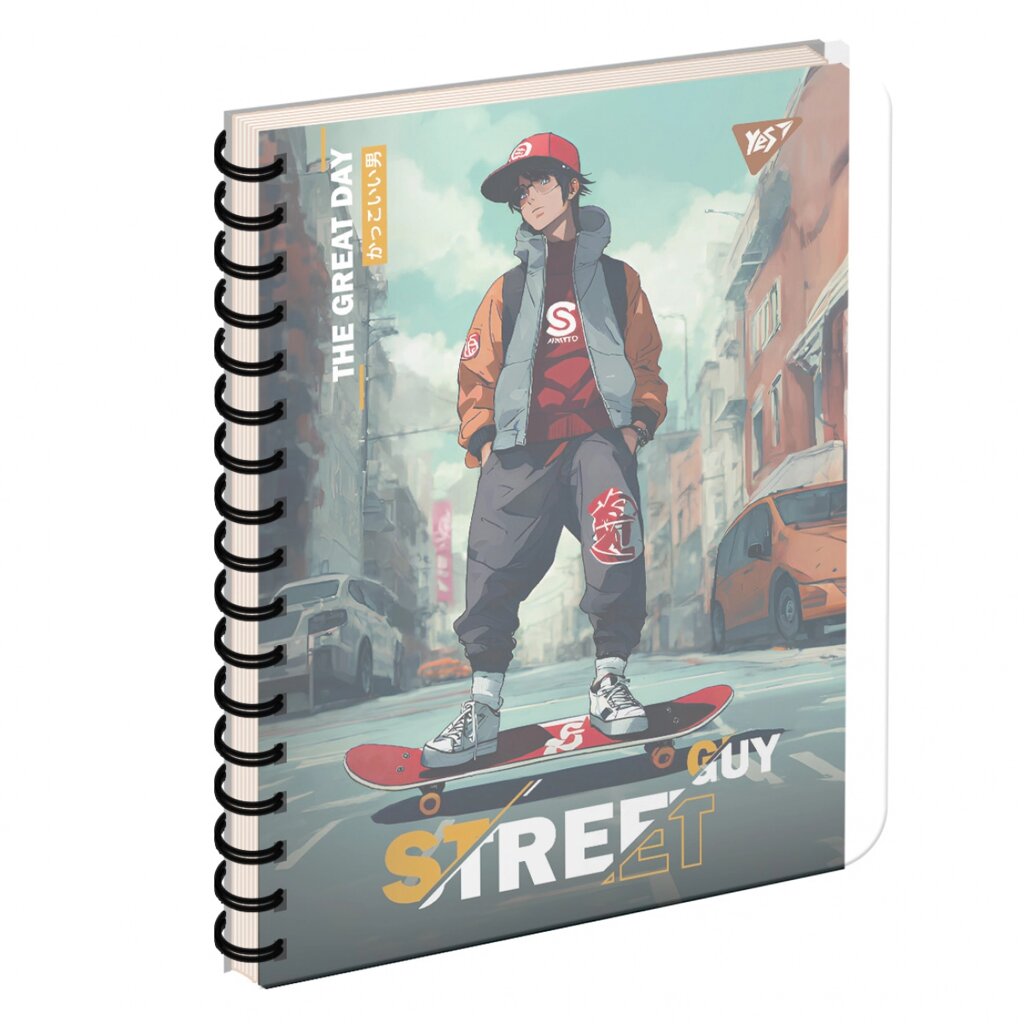 Блокнот А5 144 арк з розд Street guy Yes від компанії Канц Плюс - фото 1