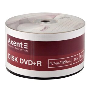 Диски DVD-R 4.7GB / 16х axent (50)
