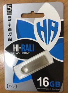 Флеш-накопичувач USB 16GB Shuttle series Silver Hi-Rali