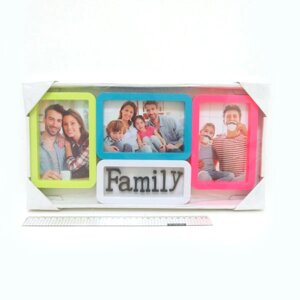 Фоторамка 10 * 15см 3 в 1 Family