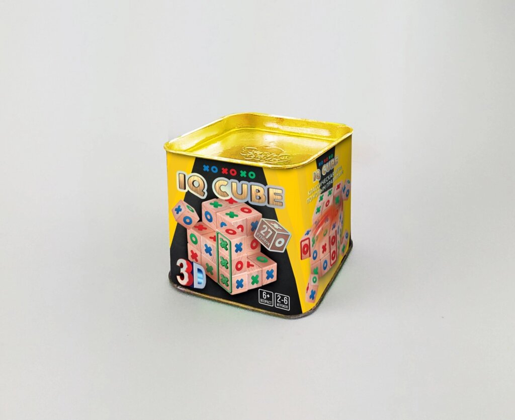 Гра IQ Cube укр. DankoToys (9) від компанії Канц Плюс - фото 1