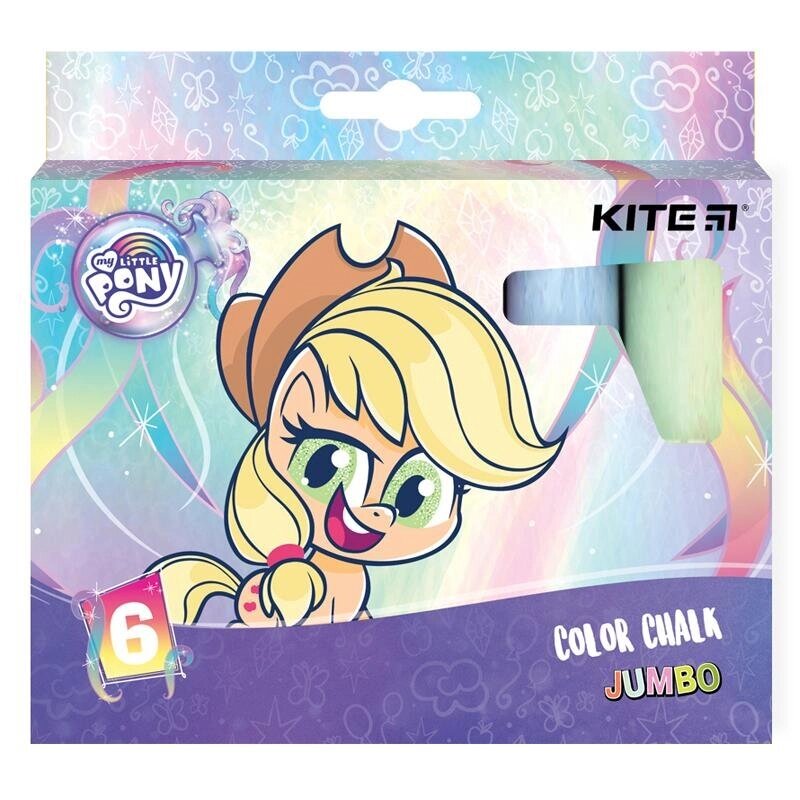 Крейда кольорова Jumbo  6 кіл My Little Pony Kite (20) від компанії Канц Плюс - фото 1