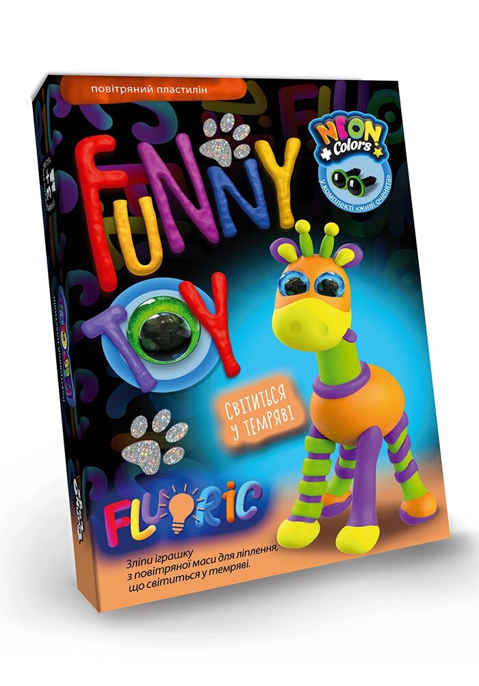 Легкий пластилін Air Clay Fluoric-3, DankoToys (16) від компанії Канц Плюс - фото 1