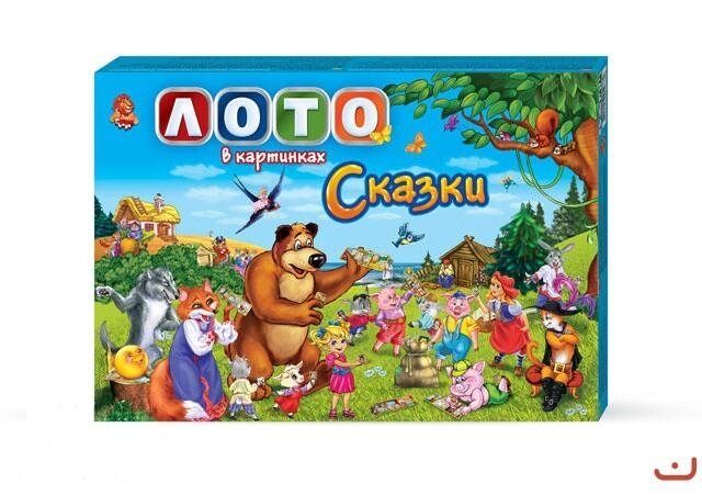 Лото дитяче Казки-1 DankoToys (12) від компанії Канц Плюс - фото 1