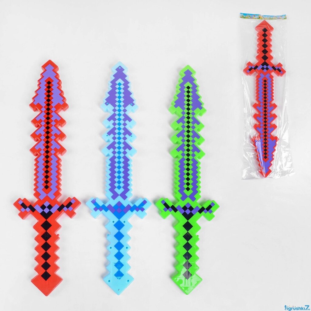 Меч 3 кольори підсвічування звук в пакеті від компанії Канц Плюс - фото 1