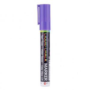 Крейдяний маркер 5 мм фіолетовий Santi (9)