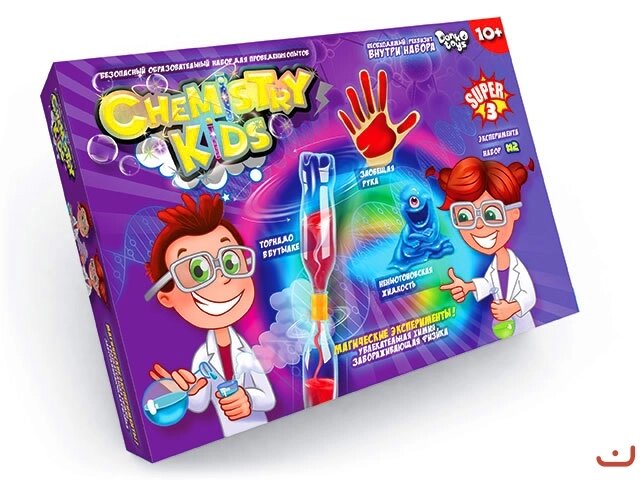 Набір Chemistry Kids-2 укр, DankoToys (4) від компанії Канц Плюс - фото 1