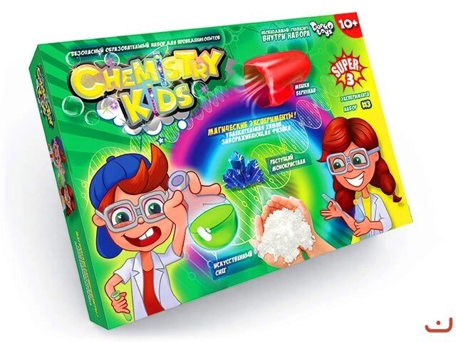 Набір Chemistry Kids-3 укр, DankoToys (4) від компанії Канц Плюс - фото 1