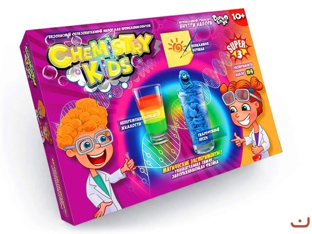 Набір Chemistry Kids-4 укр DankoToys (4) від компанії Канц Плюс - фото 1